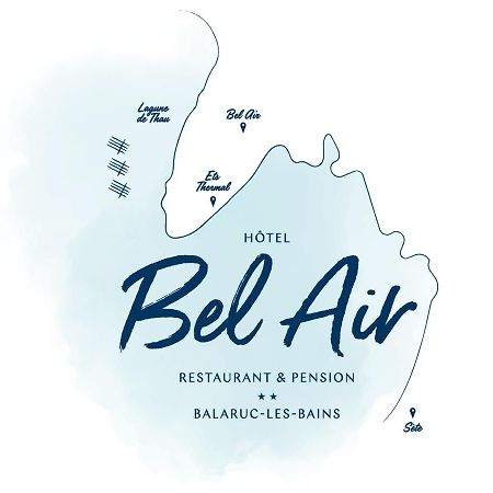 Hotel Restaurant Et Pension Soiree Etape Bel Air Balaruc-les-Bains Exteriör bild