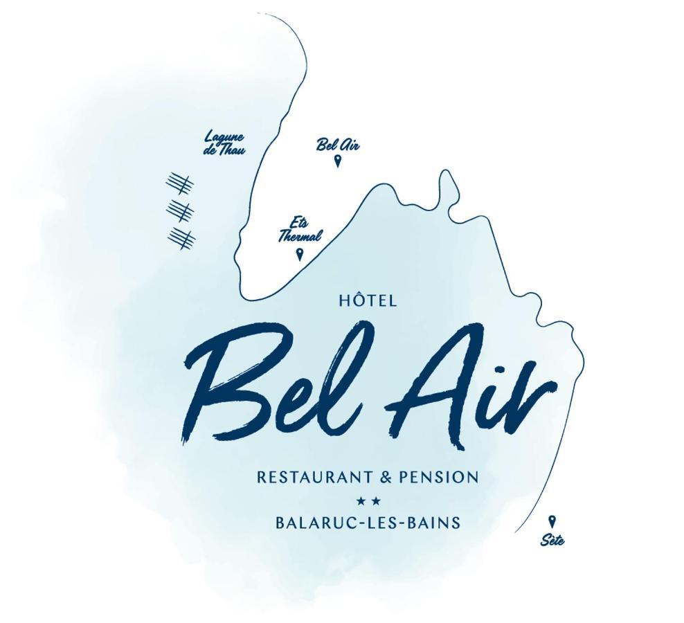 Hotel Restaurant Et Pension Soiree Etape Bel Air Balaruc-les-Bains Exteriör bild